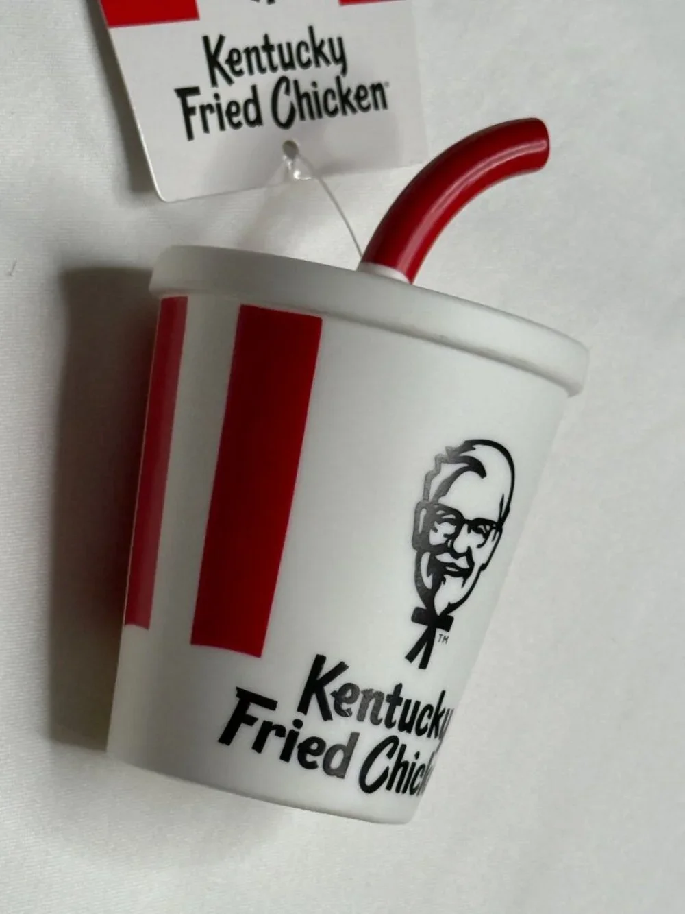 KFC Mini Soda Cup Dog Toy Vinyl Squeaky Pet Toy New